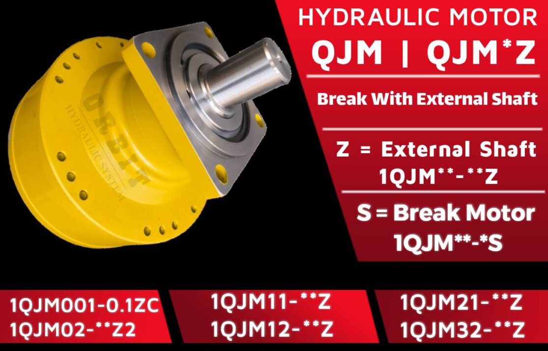 QJM Z Series Hydraulic Motor With External Shaft in Pune Mumbai Chennai Bangalore Hyderabad Nashik Delhi Kolkata Thane Ahmedabad Coimbatore India